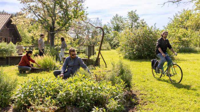 Photo d'un adhérent de Tec Ge Fi : l'éco-lieu Jeanot à Rion-des-Landes